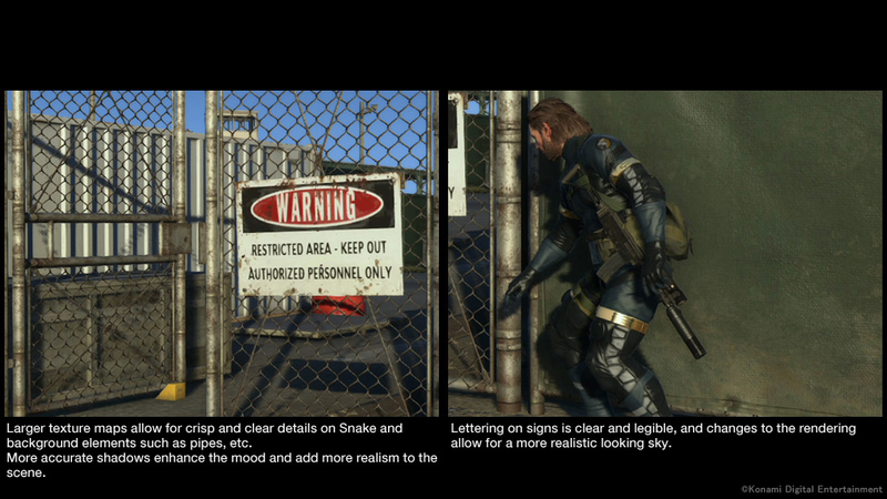 Illustration for article titled Comparativa Metal Gear Solid V: Ground Zeroes en PS3, PS4, 360 y One